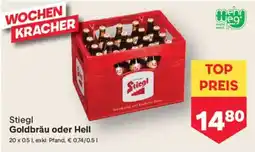 MPreis Stiegl goldbräu oder hell Angebot