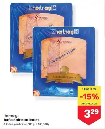 MPreis Hörtnagl aufschnittsortiment Angebot
