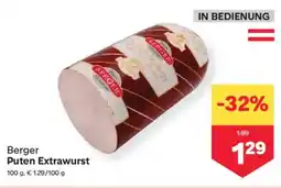 MPreis Berger puten extrawurst Angebot