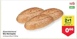 MPreis Alpenbäckerei bio-kornspitz mit sesam Angebot