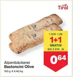 MPreis Alpenbäckerei bastoncini olive Angebot