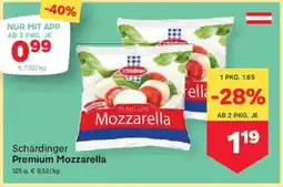 MPreis Schärdinger premium mozzarella Angebot