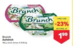 MPreis Brunch aufstrich Angebot