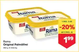 MPreis Rama original palmölfrei Angebot