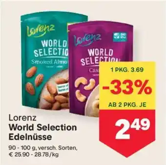 MPreis Lorenz world selection edelnüsse Angebot