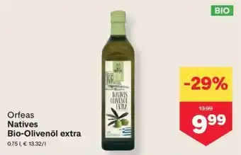 MPreis Orfeas natives bio-olivenöl extra Angebot