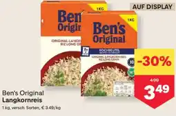 MPreis Ben's original langkornreis Angebot