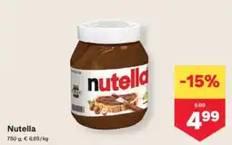 MPreis Nutella Angebot