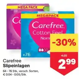 MPreis Carefree slipeinlagen Angebot