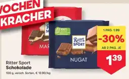 MPreis Ritter sport schokolade Angebot