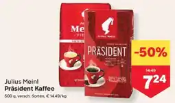 MPreis Julius meinl präsident kaffee Angebot