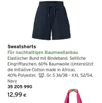 Tchibo Eduscho Sweatshorts Angebot