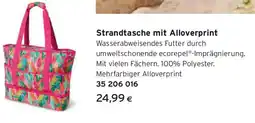 Tchibo Eduscho Strandtasche mit alloverprint Angebot