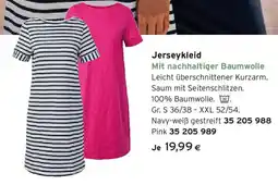 Tchibo Eduscho Jerseykleid mit nachhaltiger baumwolle Angebot