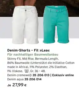 Tchibo Eduscho Denim shorts fit Angebot