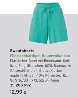 Tchibo Eduscho Sweatshorts Angebot