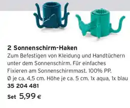 Tchibo Eduscho Sonnenschirm-haken Angebot