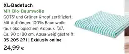 Tchibo Eduscho Xl badetuch Angebot