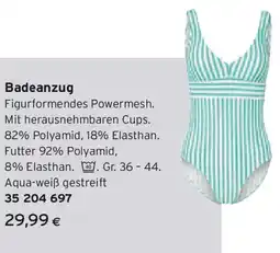 Tchibo Eduscho Badeanzug Angebot