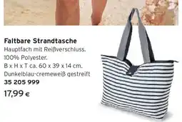 Tchibo Eduscho Faltbare strandtasche Angebot