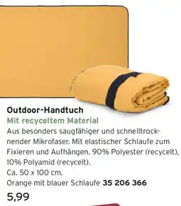 Tchibo Eduscho Outdoor handtuch Angebot