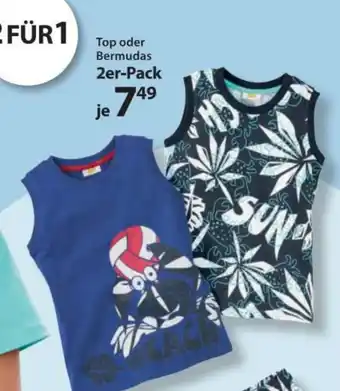 NKD Top oder Bermudas Angebot