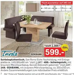 Möbel Ludwig Eckbank Angebot