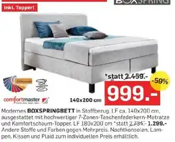 Möbel Ludwig Boxspringbett Angebot