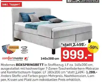 Möbel Ludwig Boxspringbett Angebot