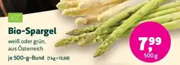 Denn's Biomarkt Bio-Spargel Angebot