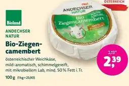 Denn's Biomarkt Bio ziegencamembert Angebot