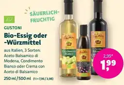 Denn's Biomarkt Bio essig oder würzmittel Angebot