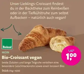 Denn's Biomarkt Bio-croissant vegan Angebot