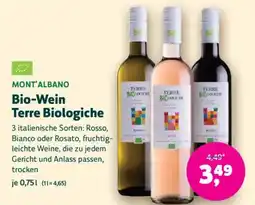 Denn's Biomarkt Bio-wein terre biologiche Angebot