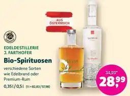Denn's Biomarkt Bio-spirituosen Angebot