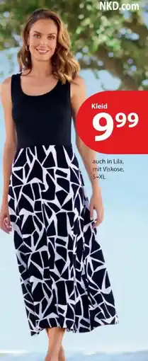 NKD Kleid auch in lila, mit viskose Angebot