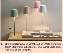 NKD Led-tischlampe Angebot