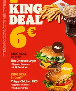 Burger King King deal Angebot