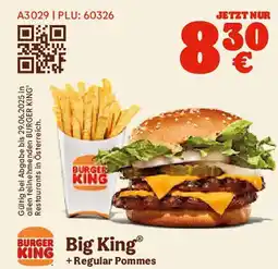 Burger King Big king Angebot