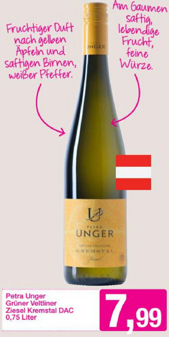 Sutterlüty Petra Unger Grüner Veltliner Ziesel Kremstal DAC 0,75 Liter Angebot