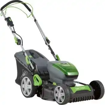 OBI Lux-Tools Akku-Rasenmäher Set A-RM-46-24 2 x 20 V Akkus 1 PowerSystem Angebot