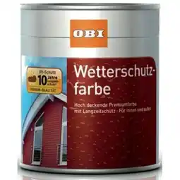 OBI Obi Wetterschutzfarbe Angebot