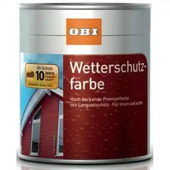 OBI Obi Wetterschutzfarbe Angebot