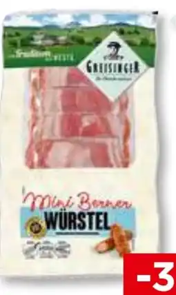 Unimarkt Greisinger Mini Bernerwürstel Angebot