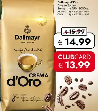 Travel FREE Dallmayr d'oro Angebot