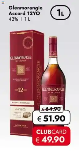 Travel FREE Glenmorangie accord 12yo Angebot
