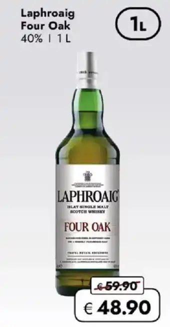 Travel FREE Laphroaig four oak Angebot