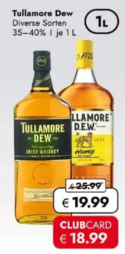 Travel FREE Tullamore dew Angebot