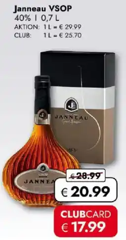 Travel FREE Janneau vsop Angebot