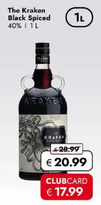 Travel FREE The kraken black spiced Angebot